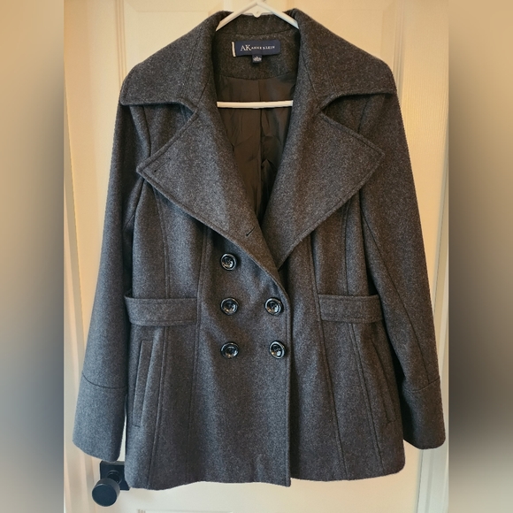 Anne Klein wool pea coat - Picture 1 of 5